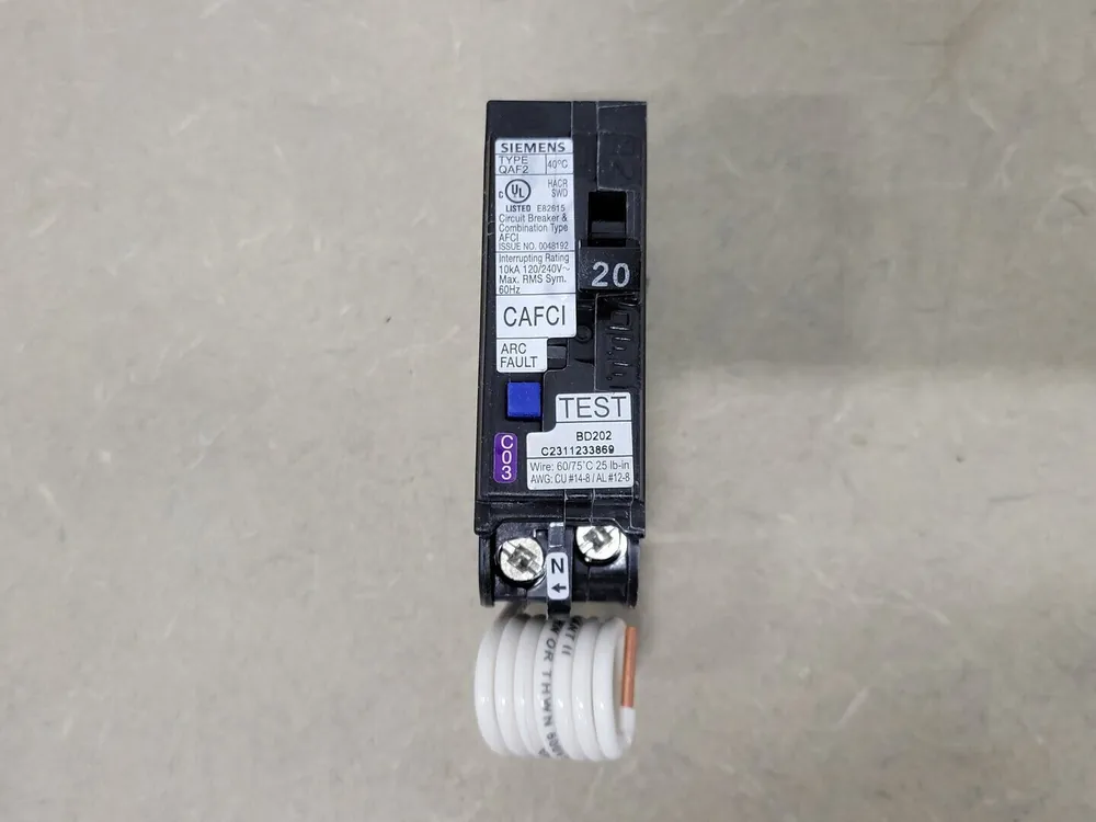20 Amp, 1 Pole, 120/240 Volts Circuit Breaker QA120AFCCSA (Box of 10)