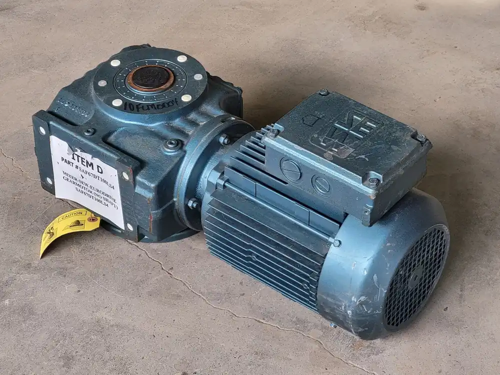 3HP Gearmotor SAF67DT100LS4, 10.03 Ratio