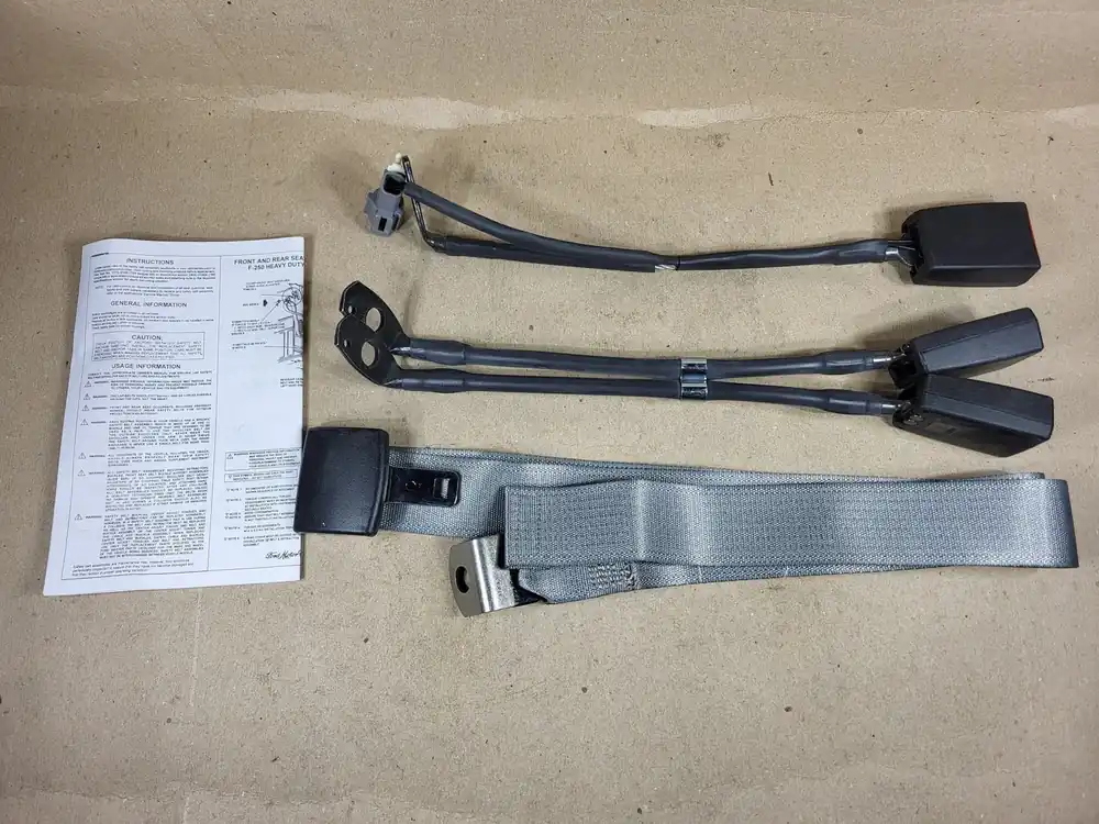 Belt and Buckle Assy 1C3Z-25611B60-AAD