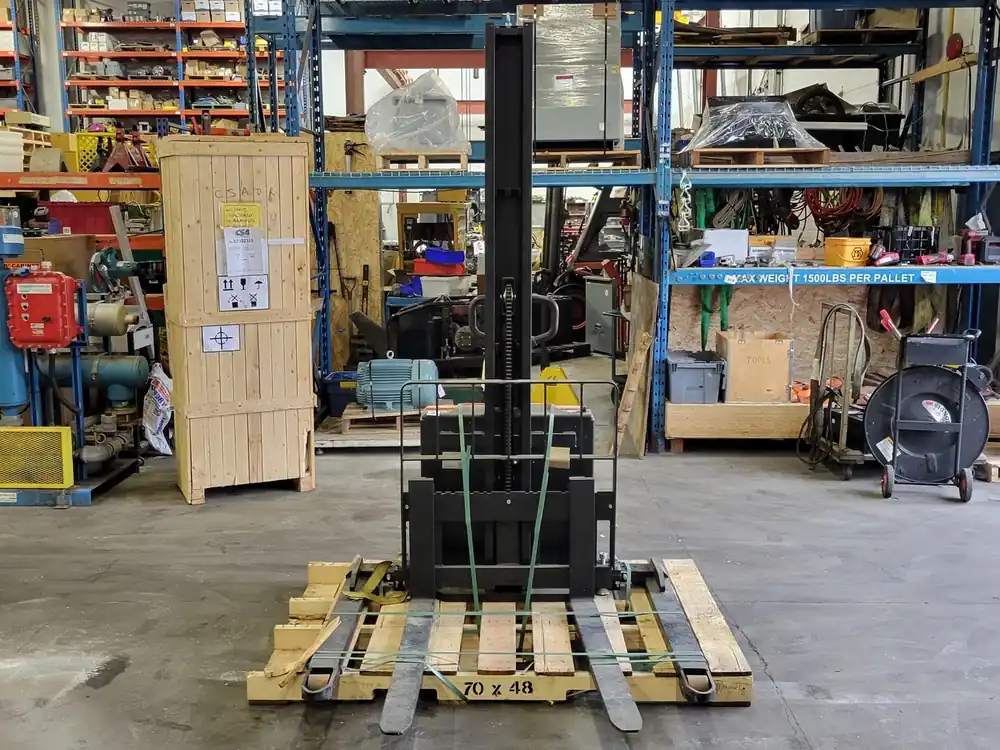 2,200 lbs Pallet Stacker PSE22MSL-78BR