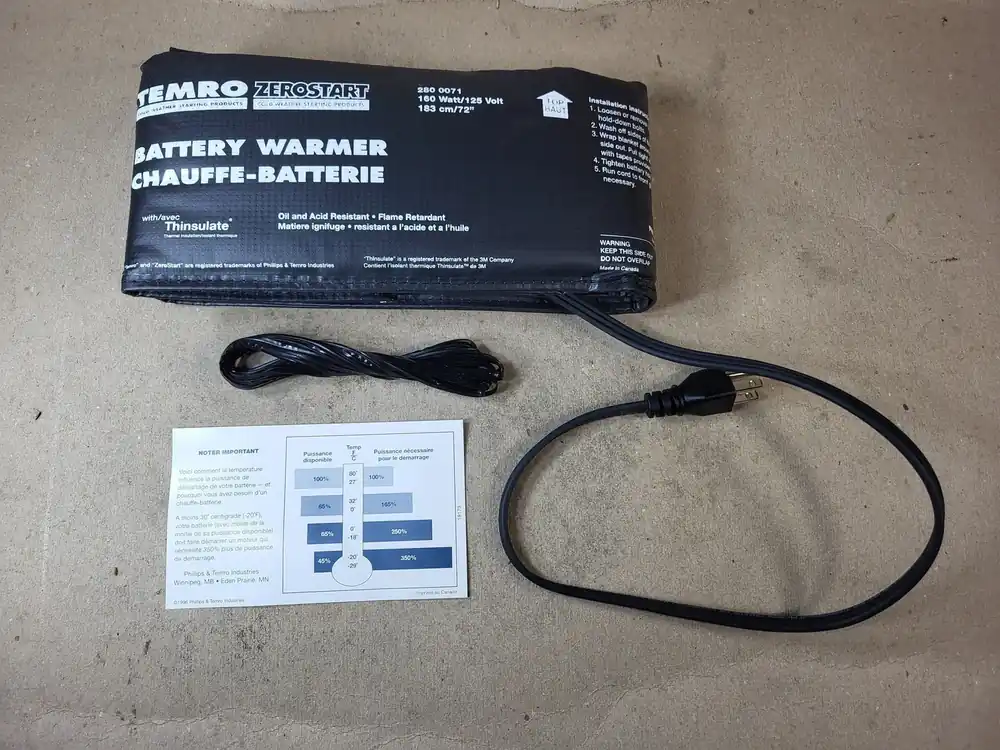160W 72" Long Battery Warmer 2800071