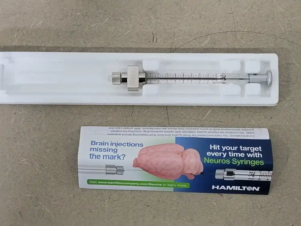 100 uL Diluter Syringe 1710DX, 81026 (Lot of 2)