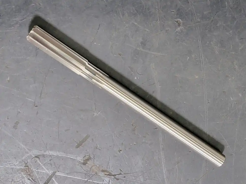 5/8in. x 9in. Chucking Reamer 22234, 0.5615in. Dia. Str. Shank, Str. Flute