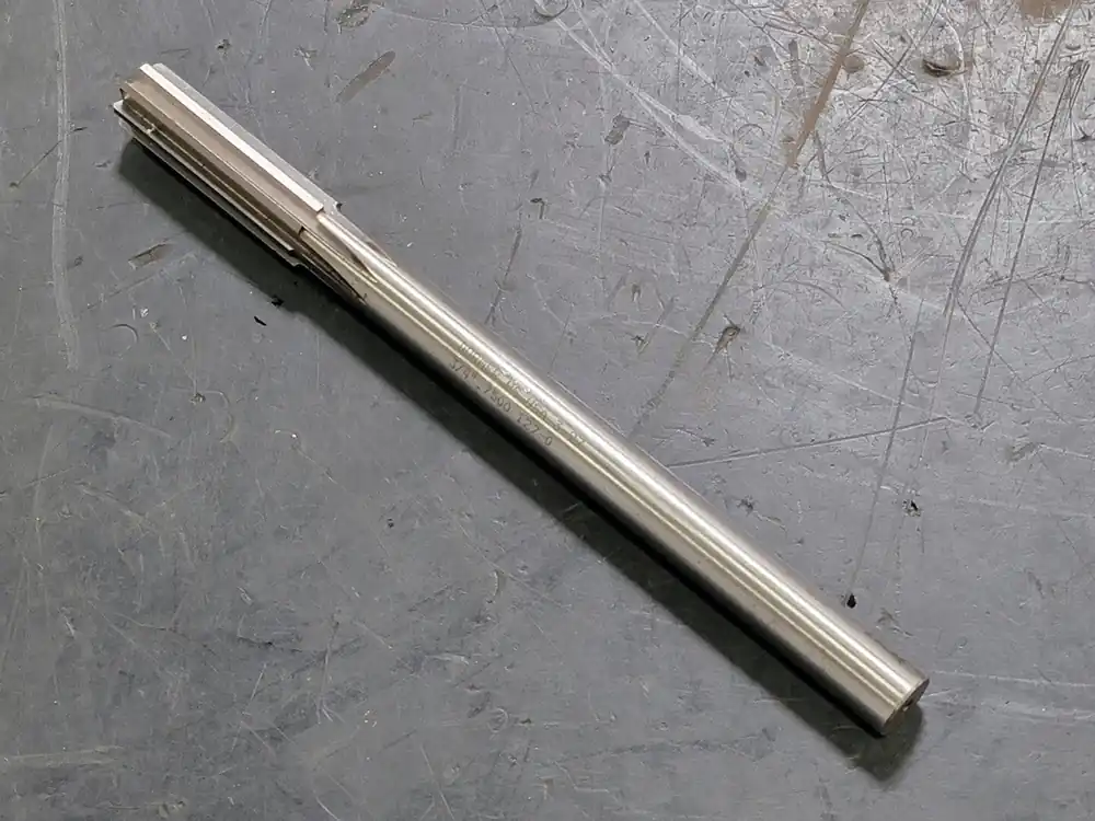 3/4in. x 9-1/2in. Chucking Reamer, 0.750in. Dia. Str. Shank