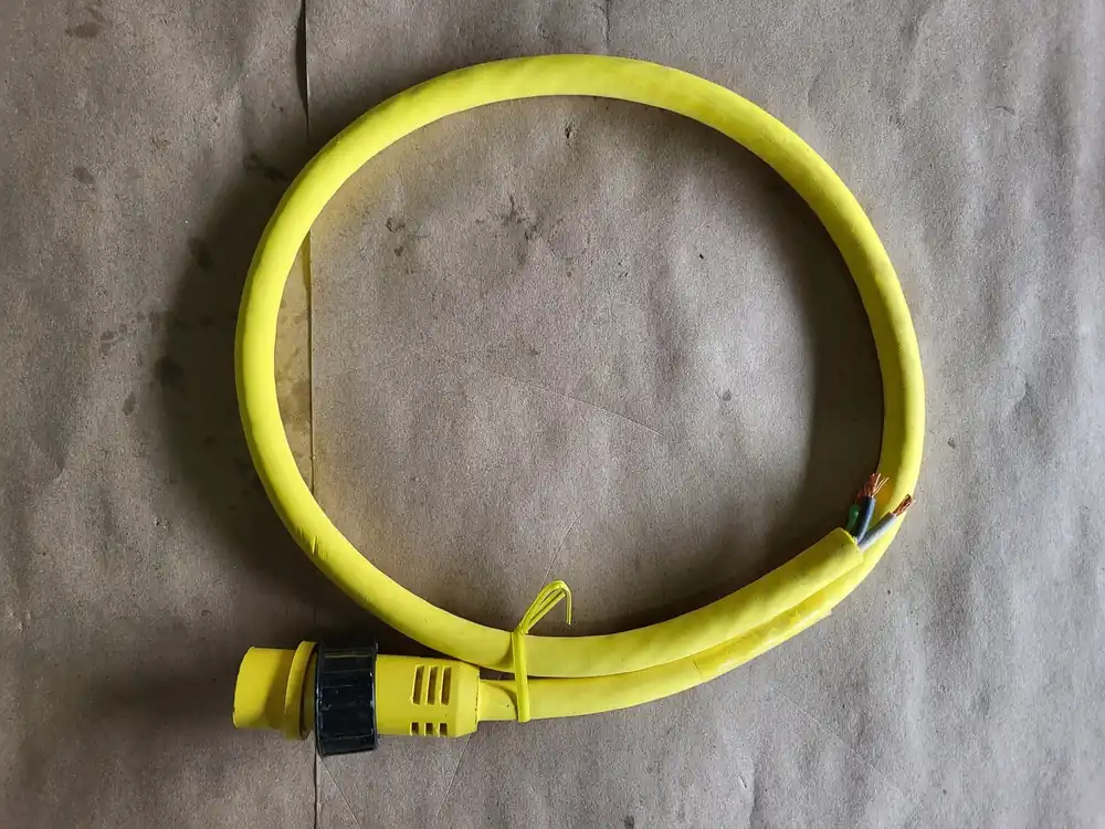 3‘ 14-3 Neoprene Cord 3P Male Quick Change Cordset 1300000037 P/N 32319