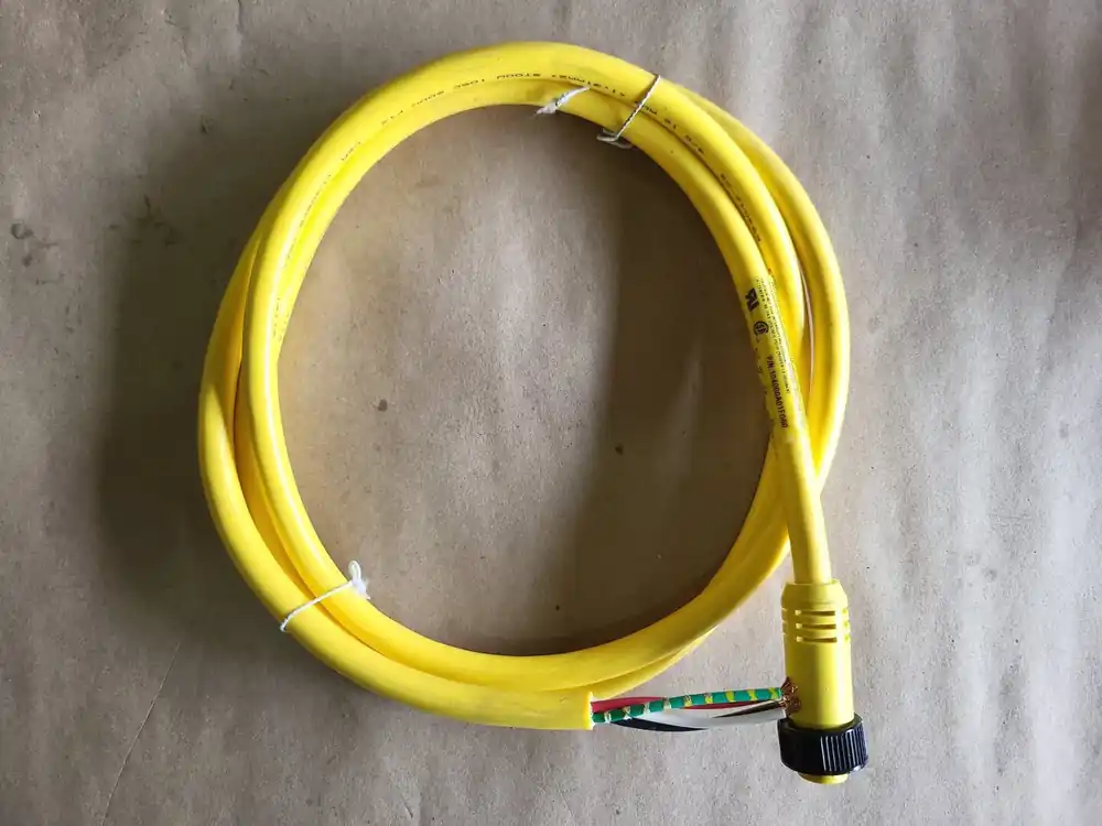 6‘ 16/4AWG 4P Female Straight PVC Cord 1300060728 P/N 104000A01F060
