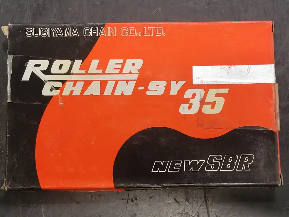 Riveted Roller Chain ANSI 35, 10FT, 3/8" Pitch