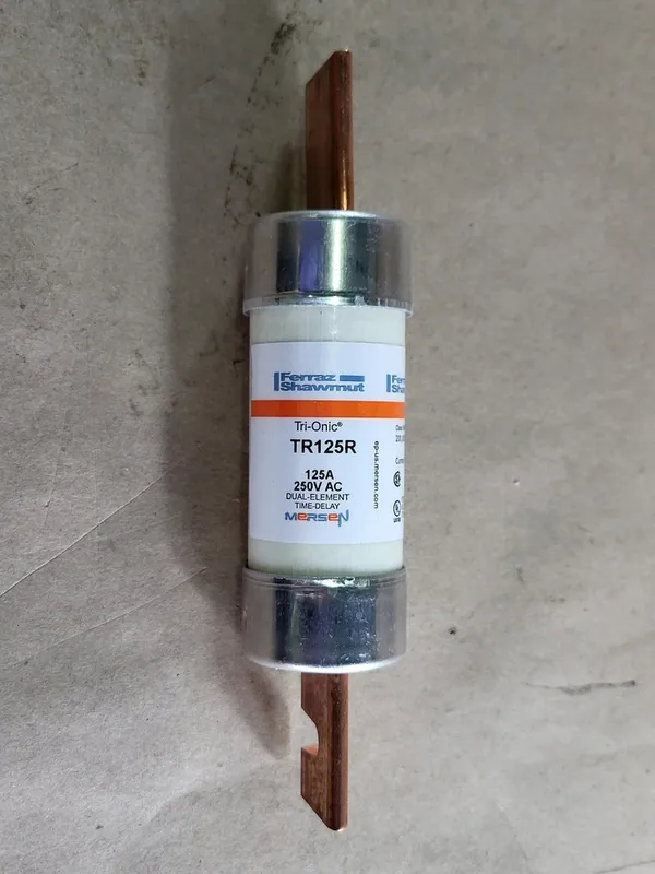 125 Amp Class RK5 Time Delay Fuse TR125R