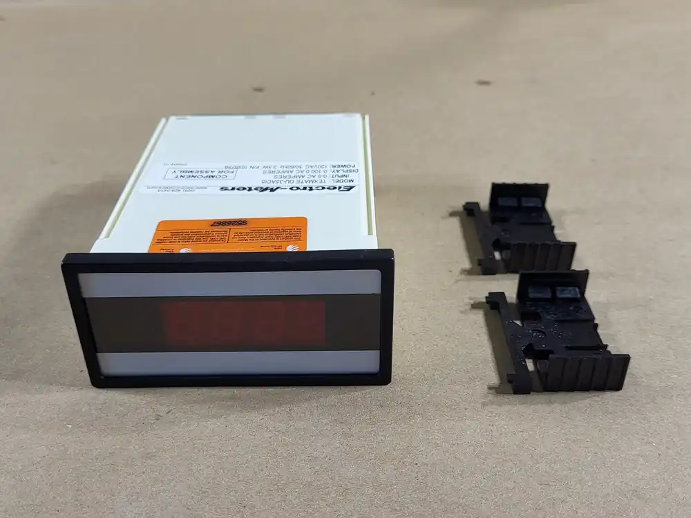 Electro-Meters 5 Amp AC Digital Ammeters DU-35ACI5