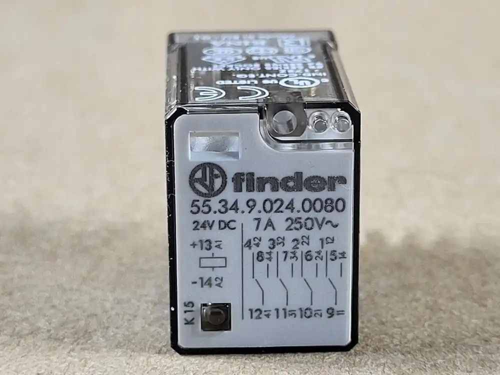 7 Amp, 24 VDC, 12-Pins Power Relay 55.34.9.024.0080