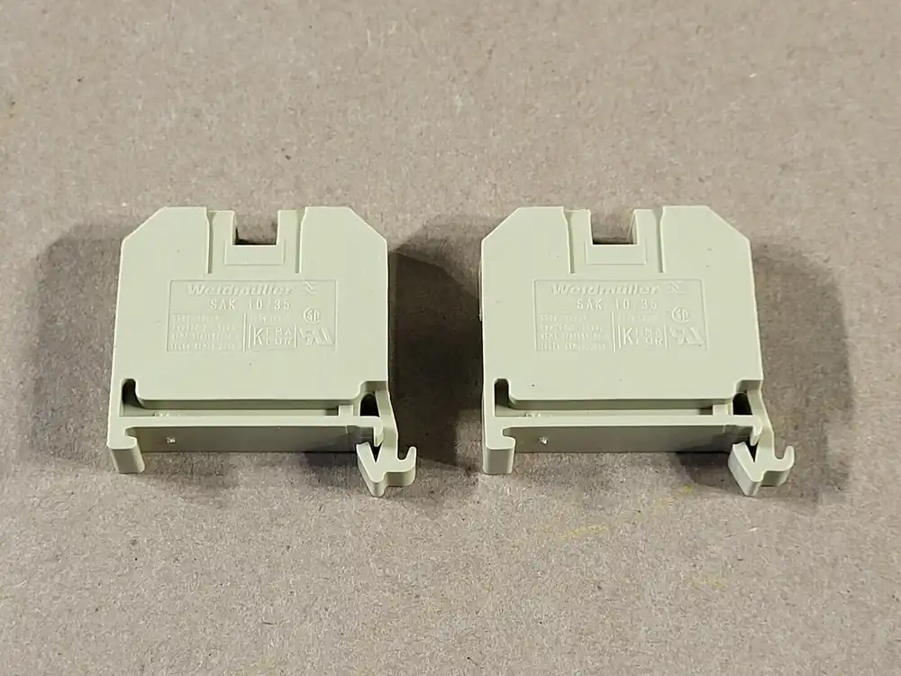 Terminal Block SAK 10/35 IFI01277, 0443760000 (Lot of 2)