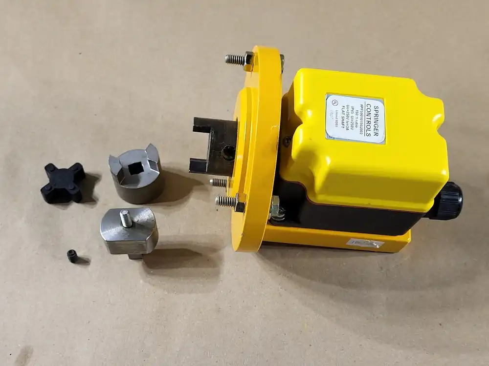 Springer Controls Rotary Gear Limit Switch PF59010150J002 w/ Gear Sprocket