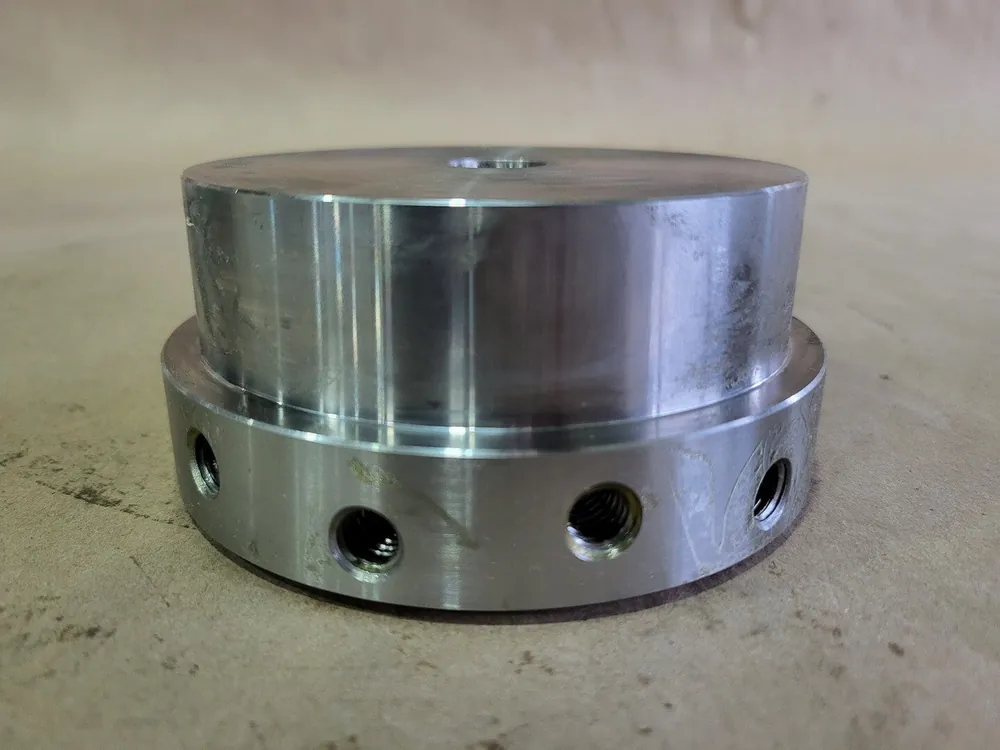 Hub Omega Rough Stock Bore, 4.48"OD, 2.06" Through Bore, E20 HRB Hub, 104510