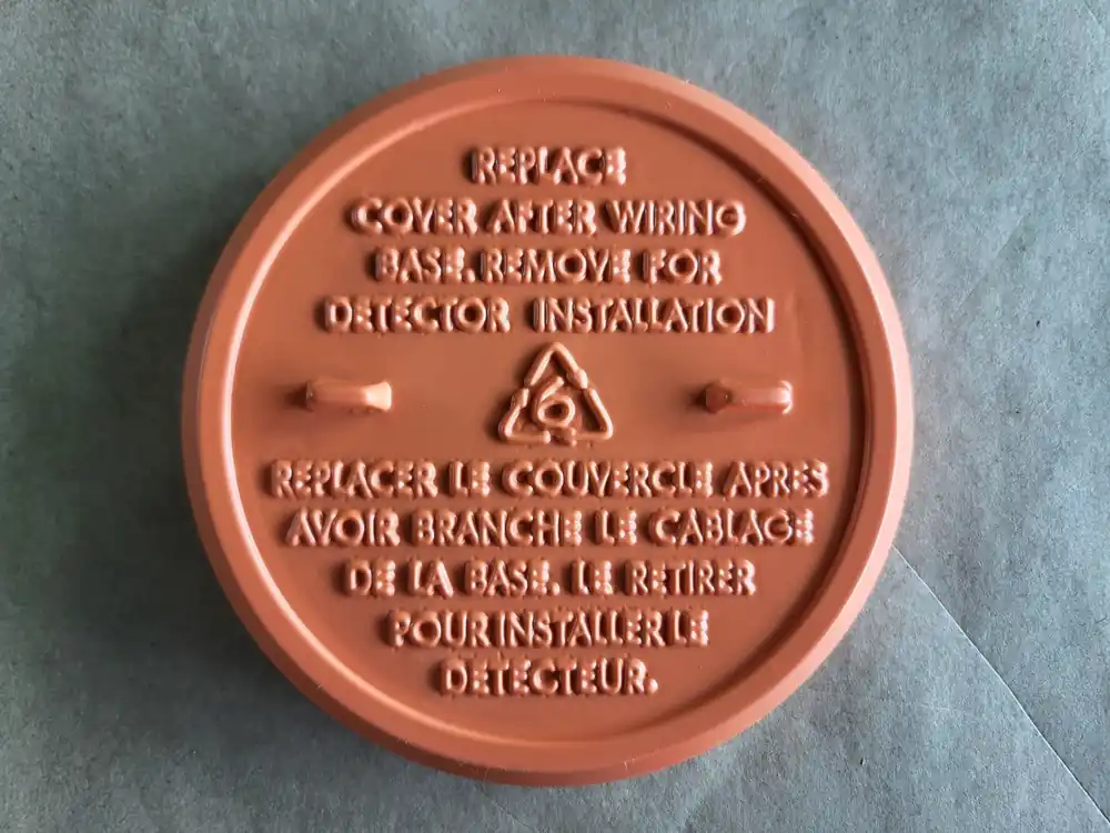 Smoke Detector/ Thermostat Base SIGA-SB