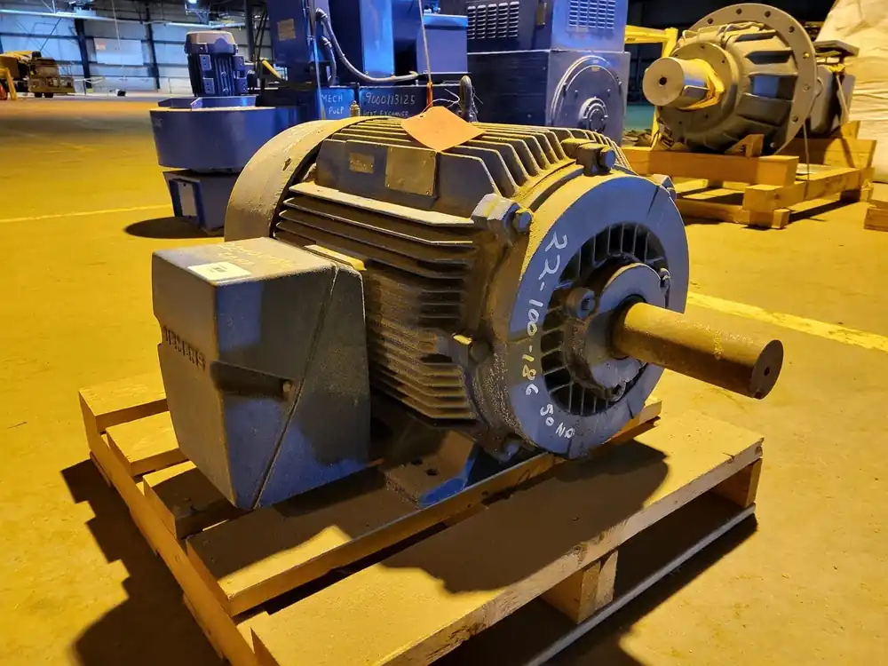 50 hp, 575 volts, 880 rpm, 404T, Induction Motor 2-5100-LR58587
