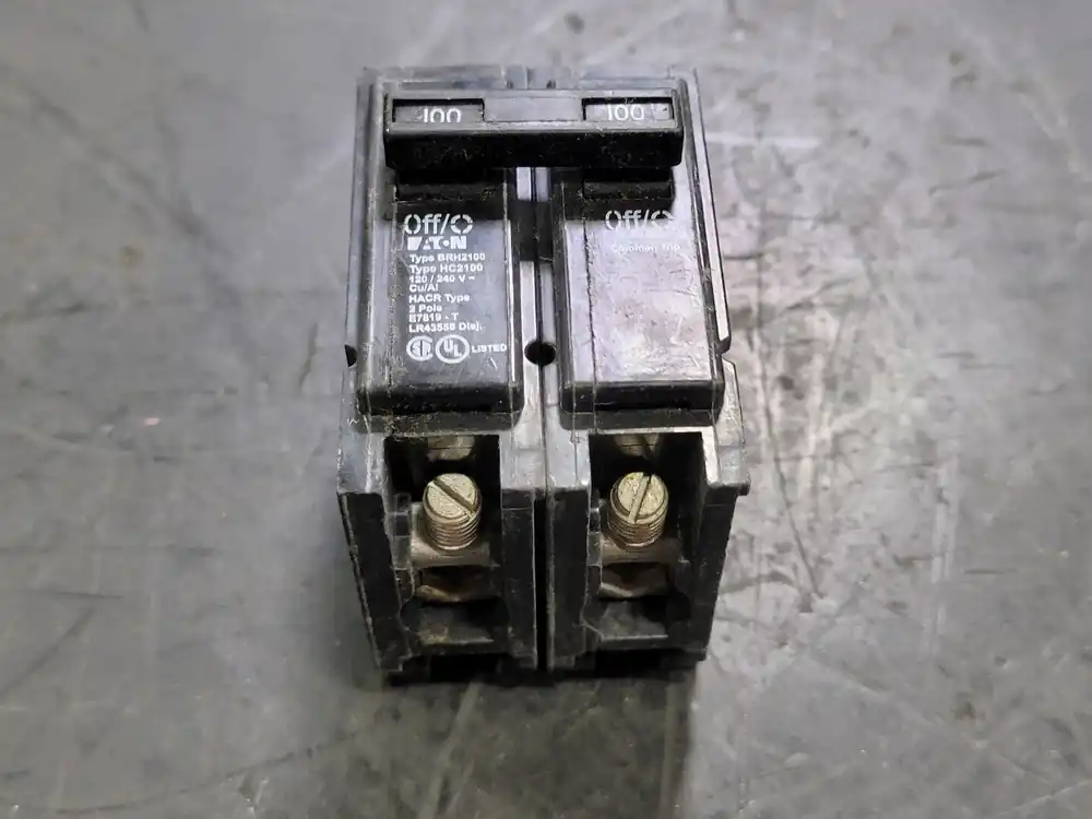 100 Amp, 2 Pole, 120/240 volts Circuit Breaker BRH2100