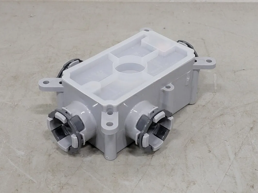 1 Gang, 4 Outlets ENT Concrete Box RSVSBH-10