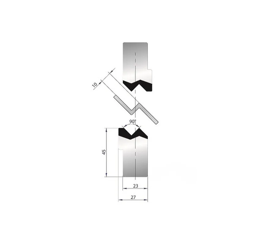 Part No. 1146 @ 835mm 90 Degree Joggle Inserts Holder
