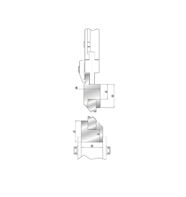 Part No. 1150 @ 415mm 90 Degree Joggle Inserts Holder