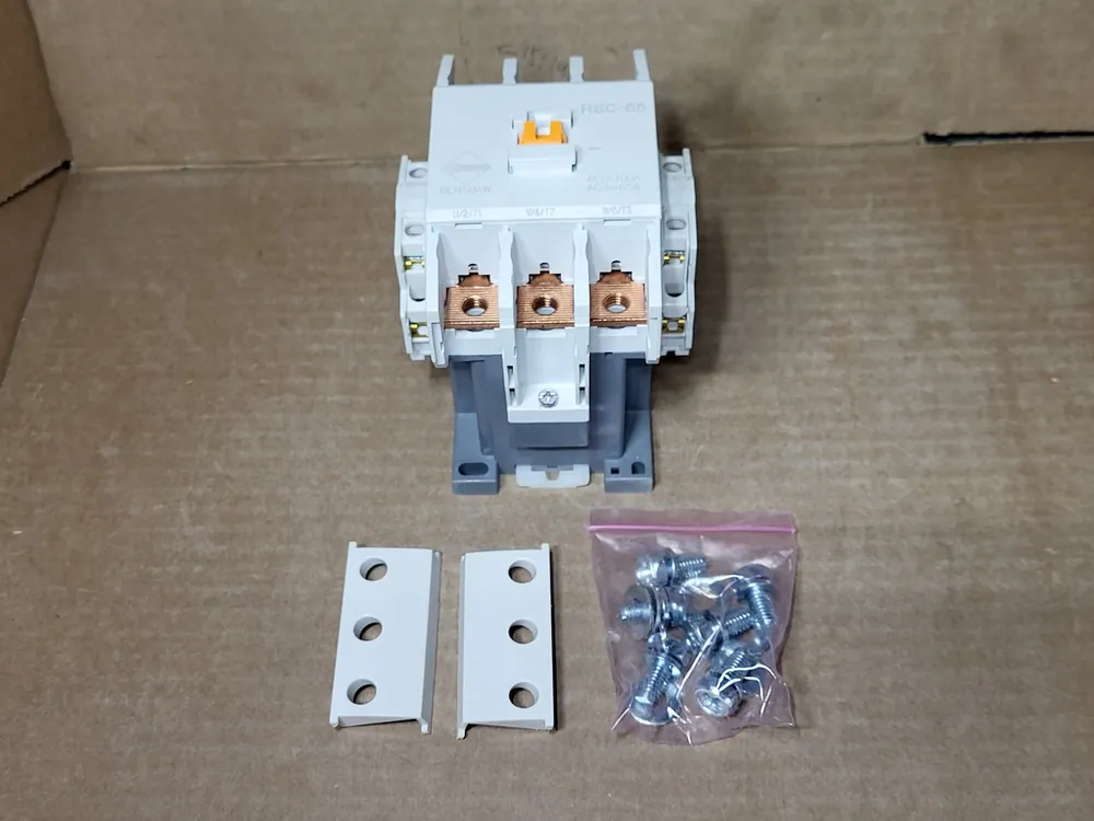 65 Amp, 3 Pole, 2NO+2NC, 120 V Coil Contactor RSC-65-6AC120
