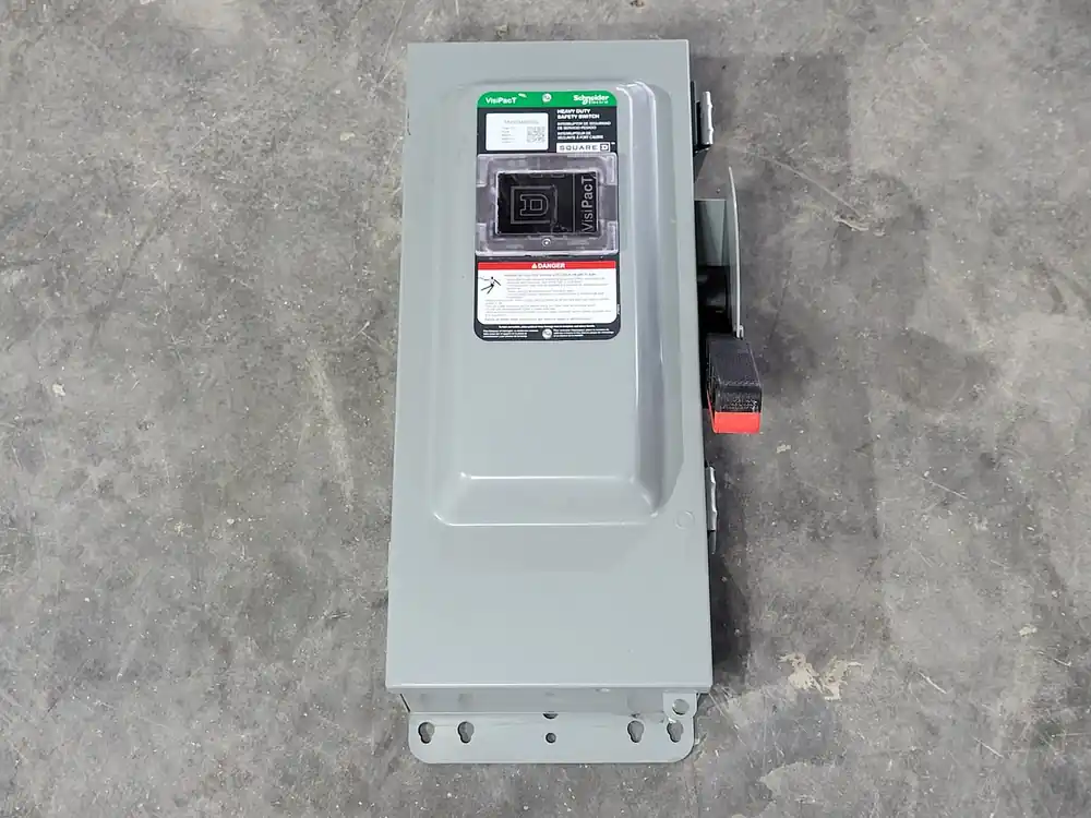 100 Amp, 3 Pole, 600 Volts Fused Disconnect Switch VH363AWKGL