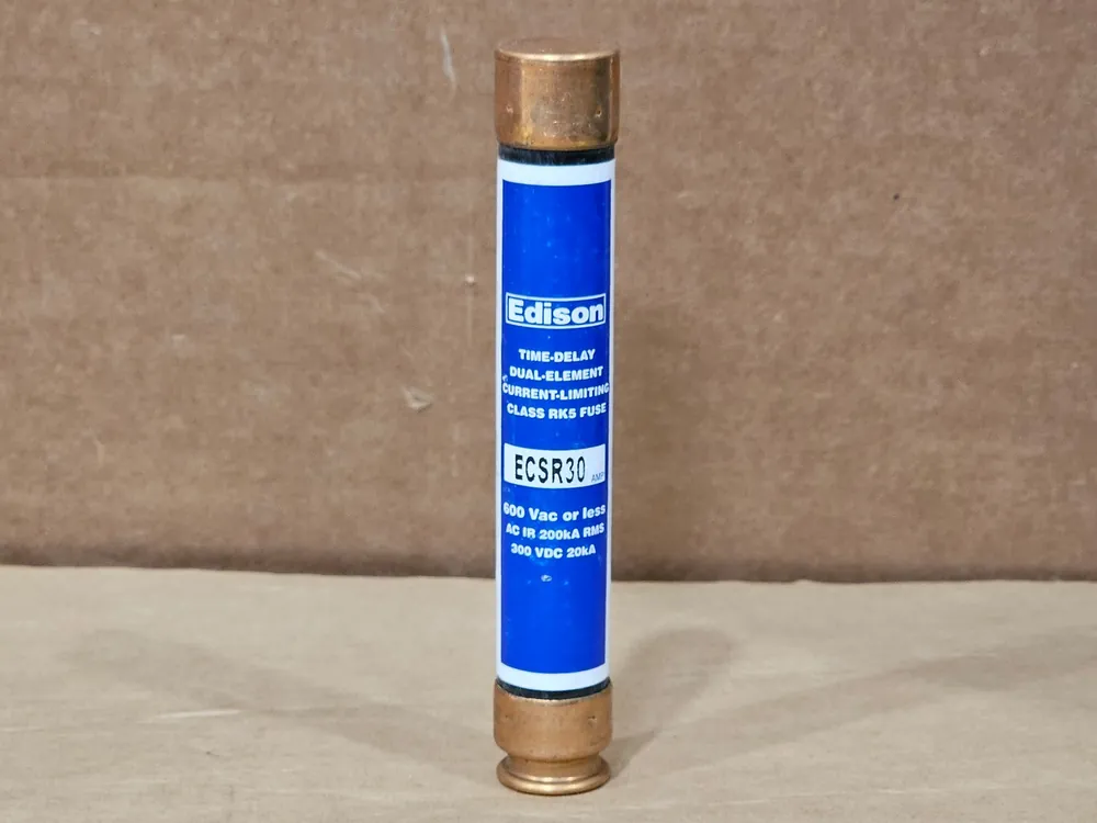 30 Amp, 600V, Class RK5 Time Delay Fuse ECSR30