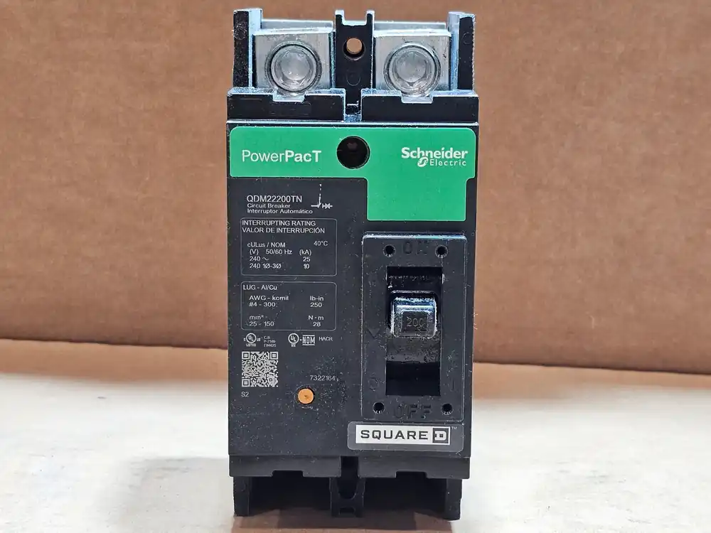 200 Amp 2 Pole 240 Volts Circuit Breaker QDM22200TN