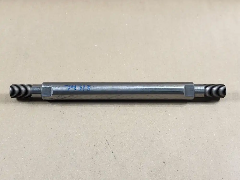 11.5"Length x 1"Dia Double End Threaded Rod Shaft 74313 (Pack of 2)
