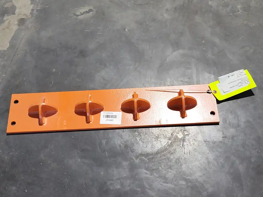 SCR-S-36-21-03 A36 Steel Isolator Pad Assembly 33" x 7"