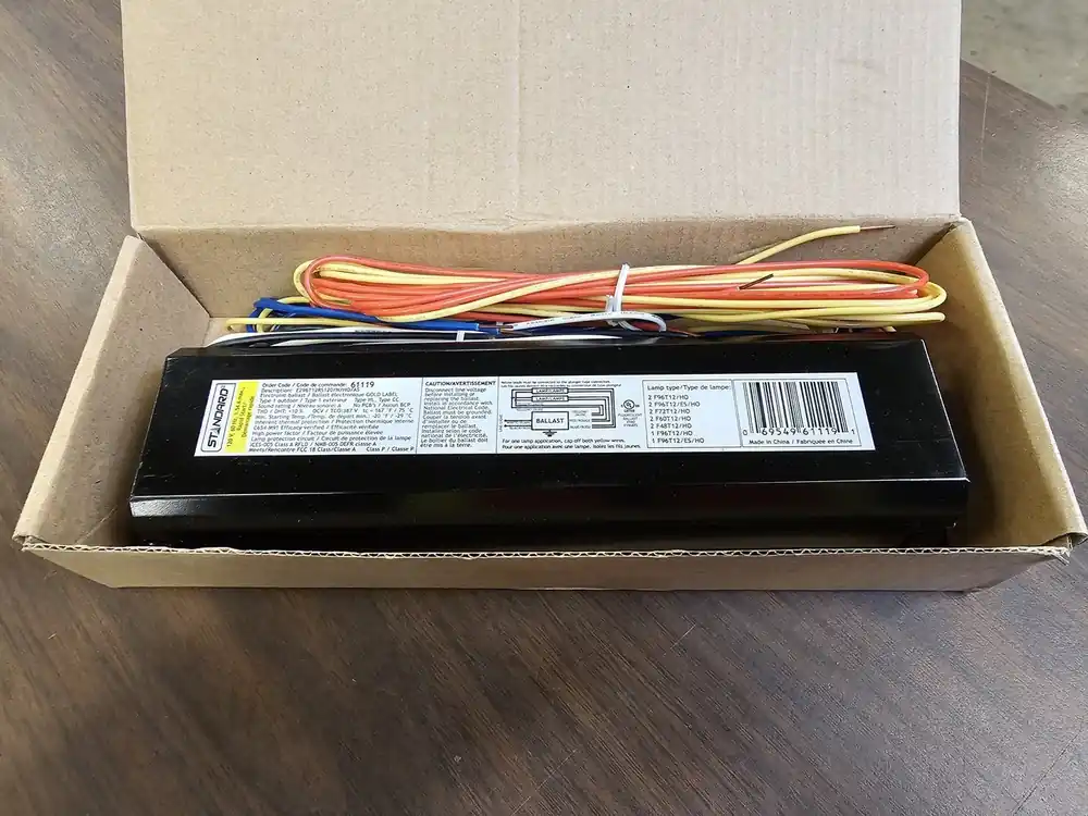 75W 2L Fluorescent Ballast E296T12RS120/N/HO/AS