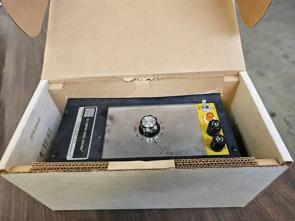 0.71 hp, 115 Volts DC Motor Speed Control DPM-5130E