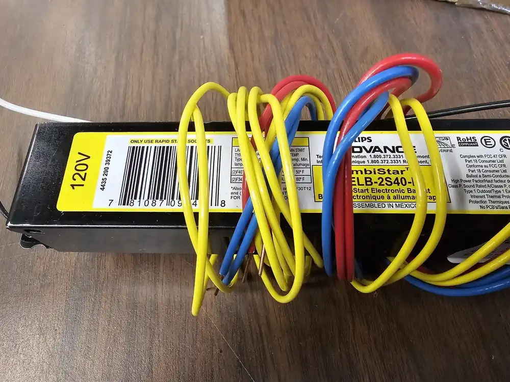 40W, 2 Lamp Rapid Start Electronic Ballast RELB-2S40-N