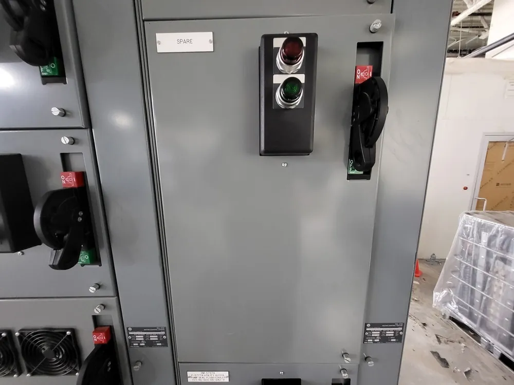 MCC Bucket, 100A FVLC, 600V, 3PH, YUTKNPN90/2BF