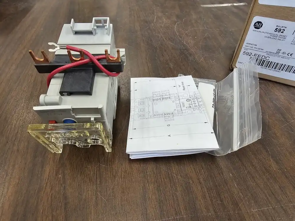 3.2-16 Amp Solid State Overload Relay 592-EEDC, Series C