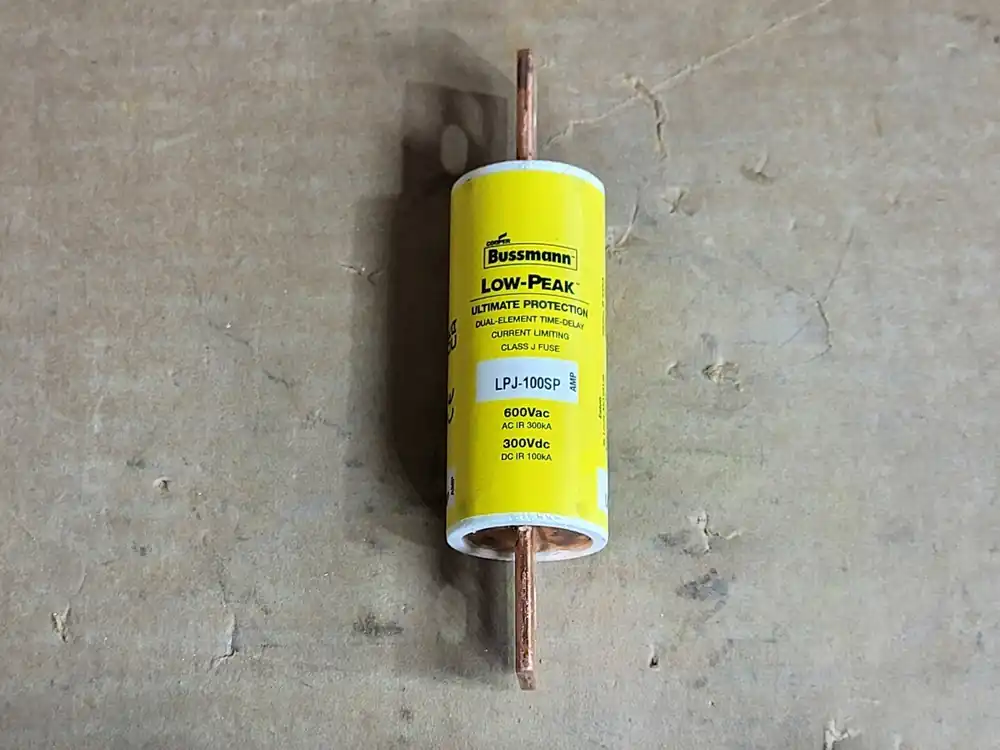100 Amp Low-Peak Class J Fuse LPJ-100SP