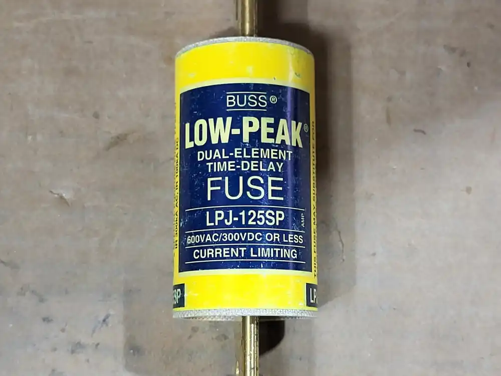 125 Amp 600 Volts Class J Fuse LPJ-125SP