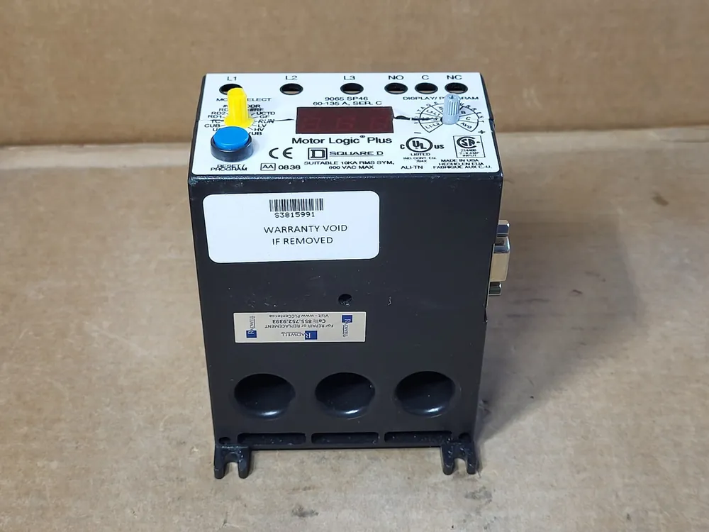 Programmable Solid State Overload Relay, Series C, 9065 SP46