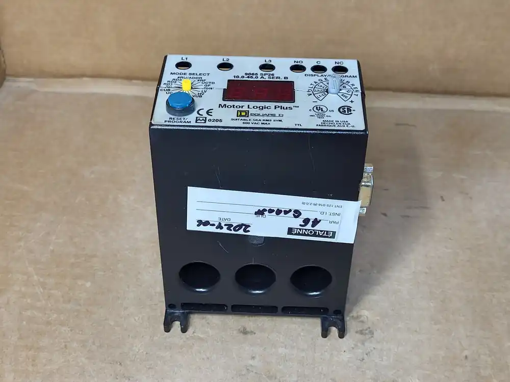 Programmable Solid State Overload Relay, Series B, 9065 SP26