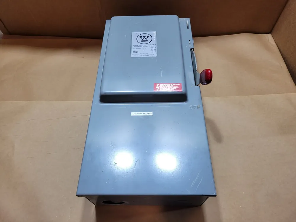 100A 3-Pole 600V Safety Disconnect Switch HU363