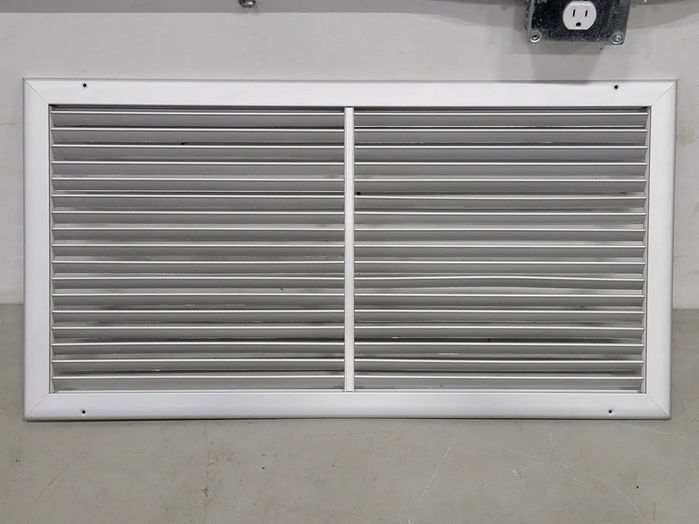 RG-3 Return Grille 28"x14"x1" Standard Frame Anodized Alum