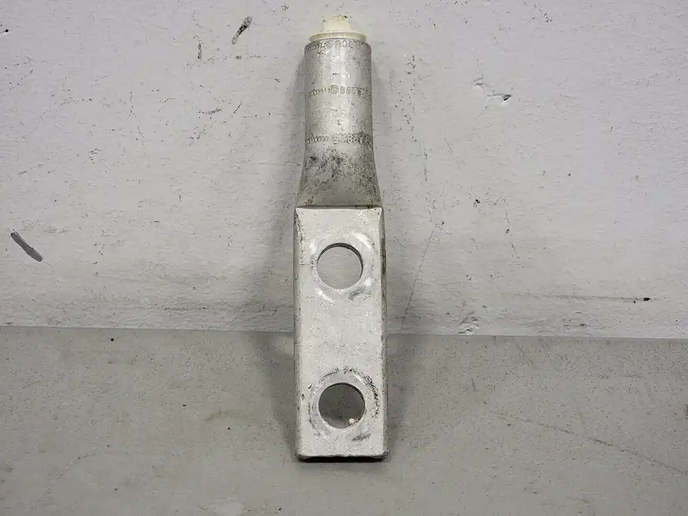 4/0 AWG Aluminum Compression Lug YA28A5, White Die 298 (Box of 100)