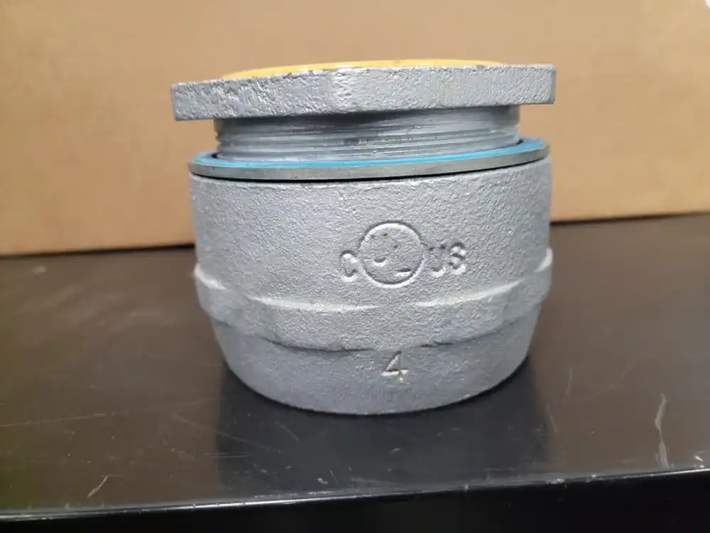 4" Liquid Tight Straight Conduit Connector