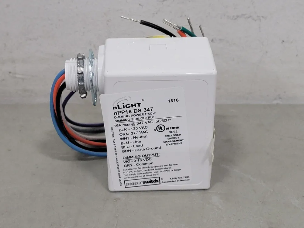 16 Amp Dimming Power Relay Pack nPP16 DS 347