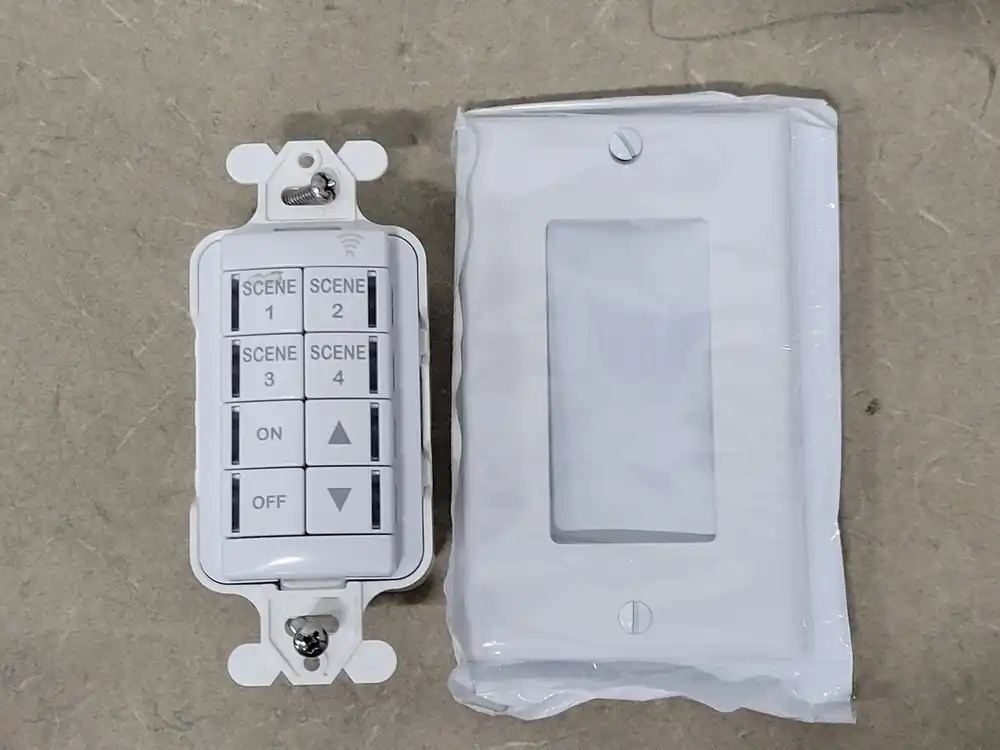 Network Wireless Battery Power Wall Switch RPODB 4S DX WH G2