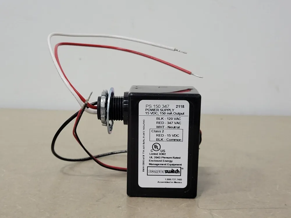 15 VDC, 150 mA Output Standard Power Supply PS 150 347