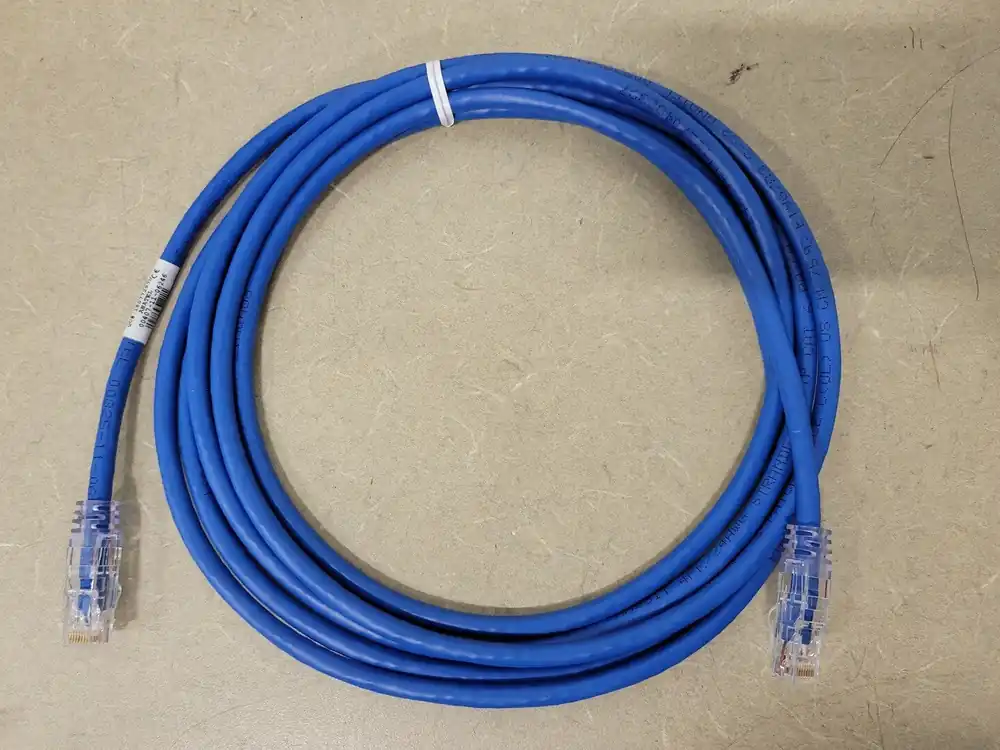 NetKey Cat 6 24AWG UTP Patch Cord 10ft Blue NK6PC10BUY (Box of 7)