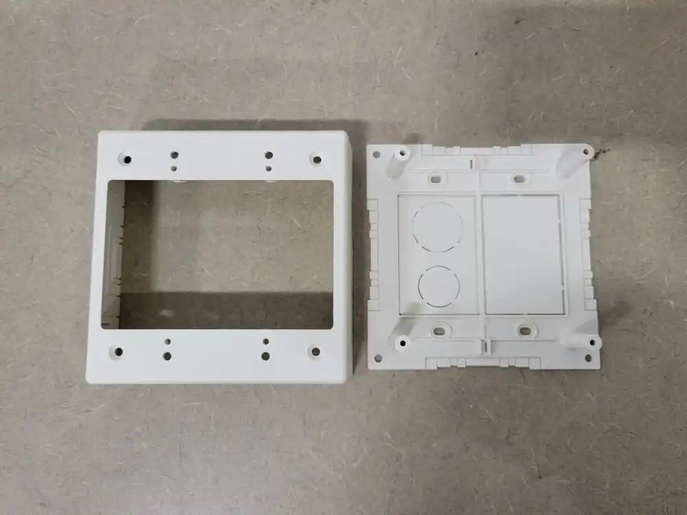2-Gang Shallow Junction Box JBP2IW (Box of 10)