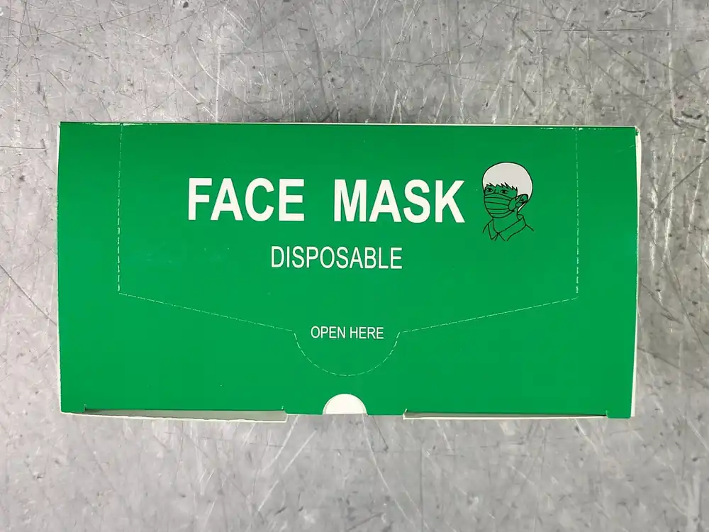Disposable Face Mask, Non-Medical, (Box of 2000 Masks)