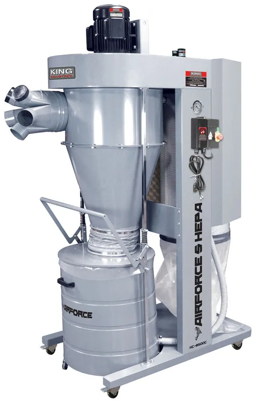 5 HP HEPA Cyclone Dust Collector No. KC-8500C