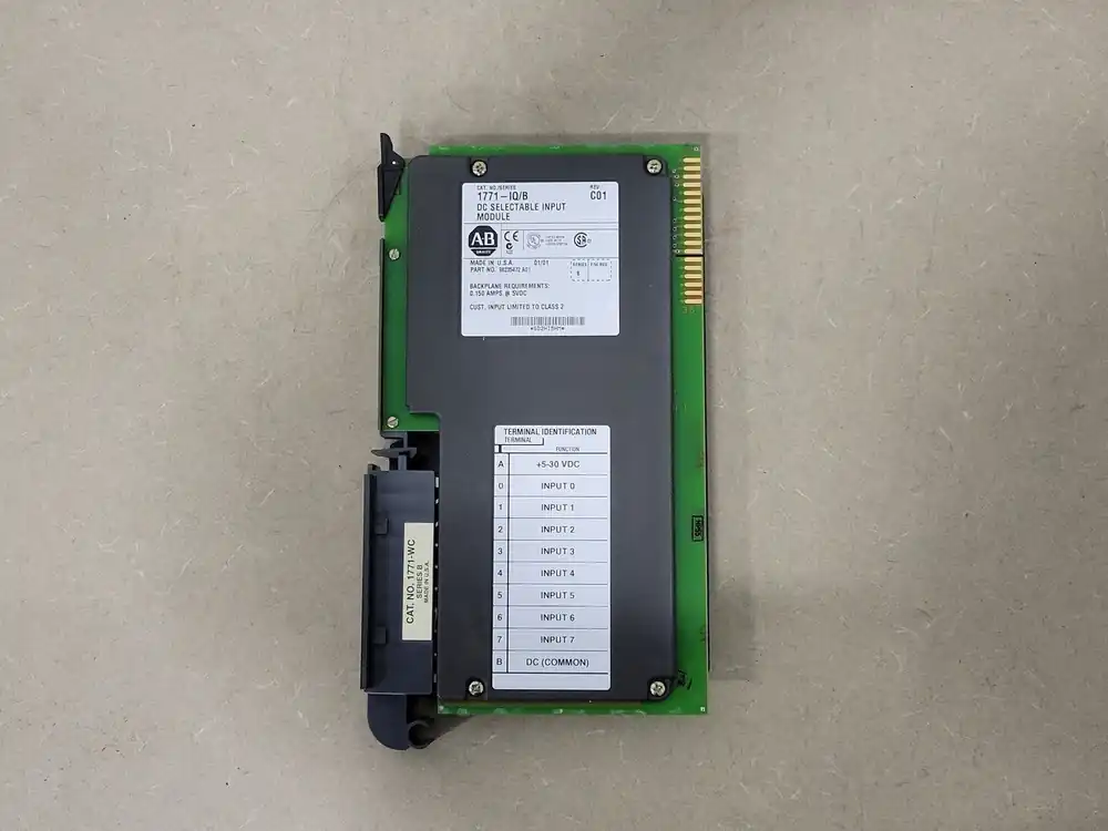 DC Selectable Input Module 1771-IQ/B